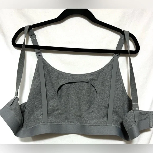 NWT Momcozy The Original: Hands Free Pumping Bra Cotton Stretch Breastfeeding - Picture 13 of 16